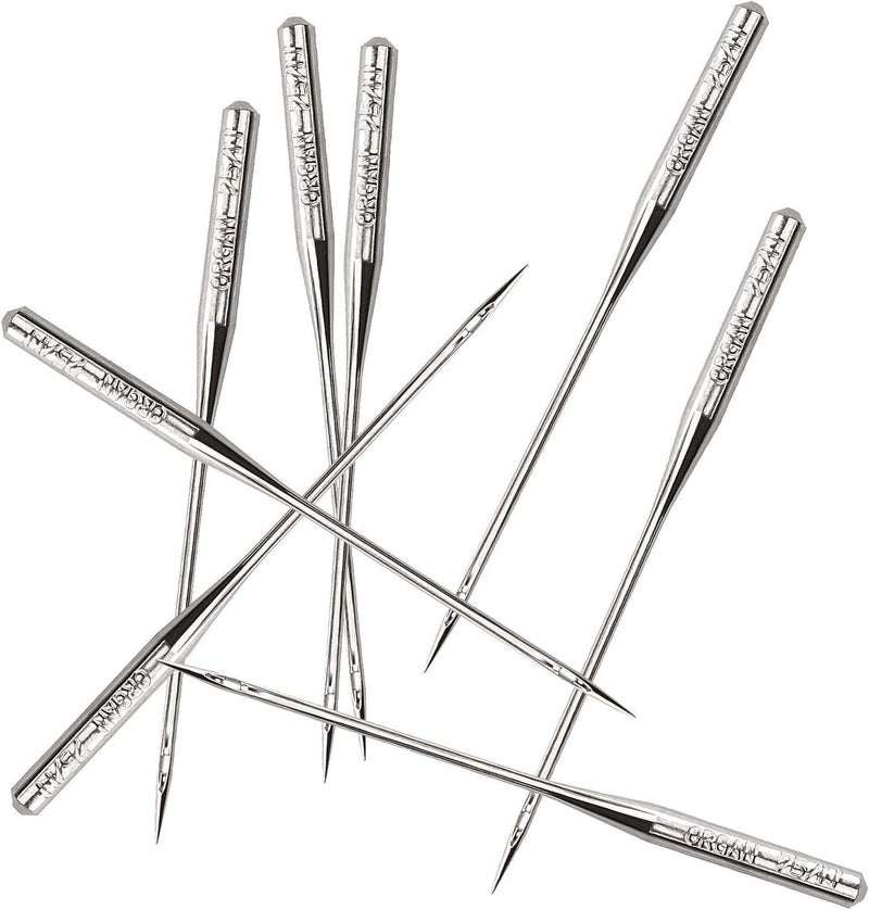 APACALI 50 PCS Embroidery Sewing Machine Needles for Brother Size 75/11 130/705H HAx1 Sewing Needles for Brother Sewing Machine (5 Pack of 10 Needles) - Image 3